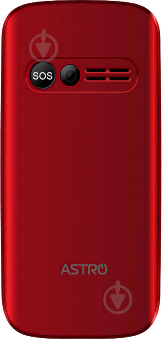 Мобільний телефон Astro A241 Dual Sim red - фото 2