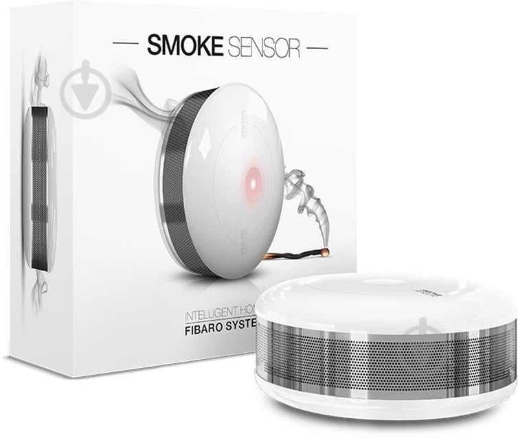 Розумний датчик диму Fibaro Smoke Sensor FGSD-002_ZW5 білий - фото 6