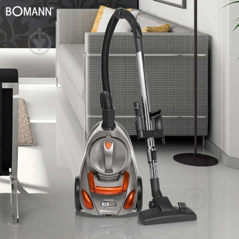 Пылесос Bomann BS 9018 CB N grey - фото 4 Пылесос Bomann BS 9018 CB N grey - фото 4