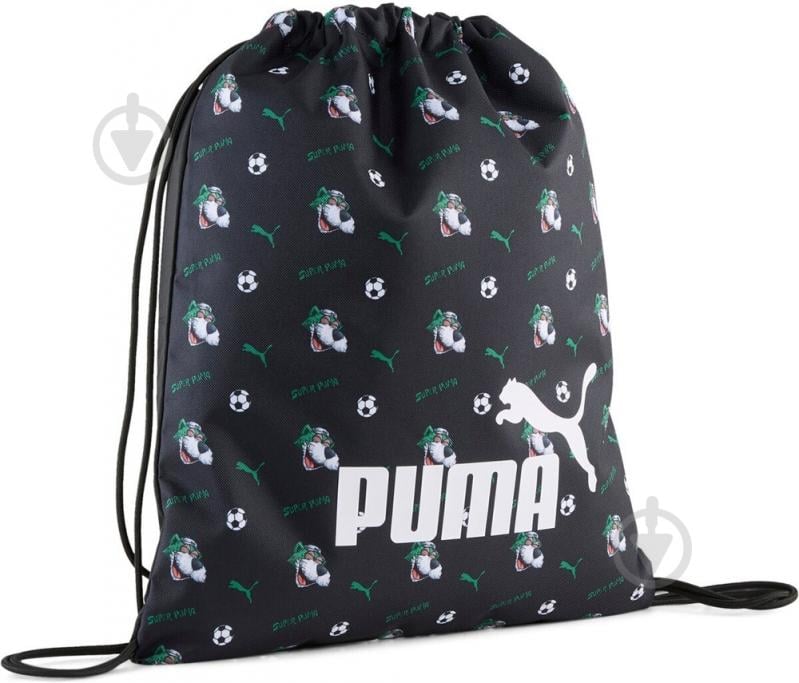 Сумка Puma Phase Super Aop 09243101 11 л чорний - фото 1