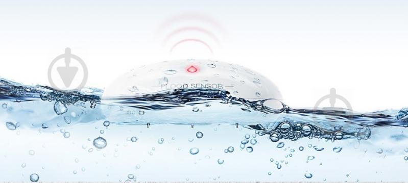 Розумний датчик протікання води Fibaro Flood Sensor FGFS-101_ZW5 білий - фото 4