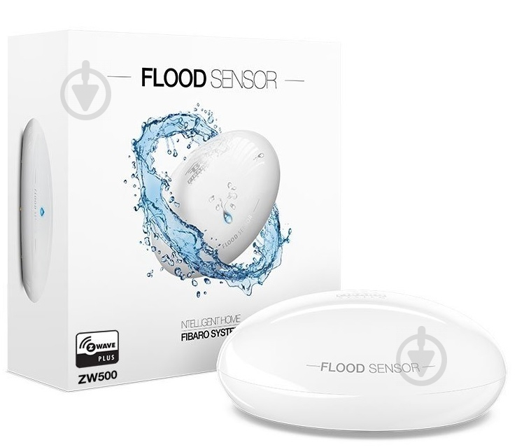 Розумний датчик протікання води Fibaro Flood Sensor FGFS-101_ZW5 білий - фото 9