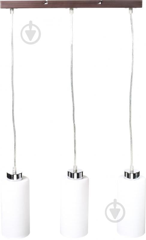 Підвіс Victoria Lighting 3x60 Вт E27 венге Polo/SP3 - фото 2