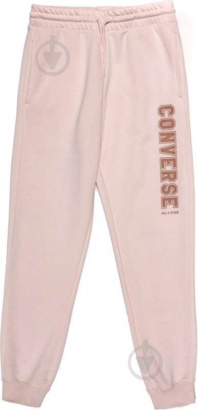 Брюки Converse CLASSIC FIT ALL STAR SINGLE SCREEN PRINT PANT BB 10025410-188 р. M розовый - фото 1