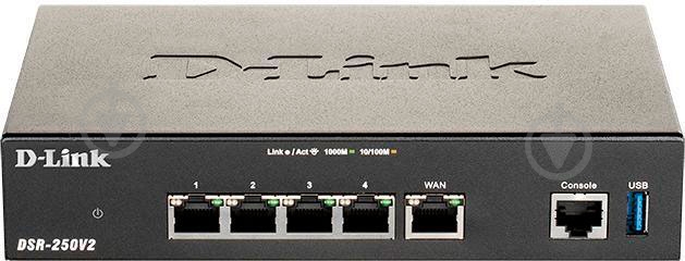 Маршрутизатор DLINK DSR-250V2 - фото 1 Маршрутизатор DLINK DSR-250V2 - фото 1