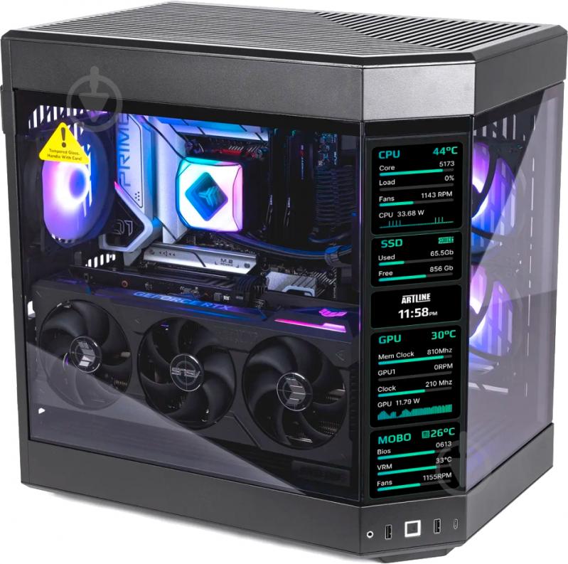 Комп'ютер Artline Gaming Y60 (Y60v01) black - фото 3