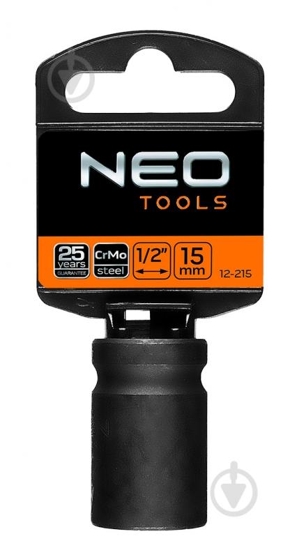 Головка NEO tools 15 x 38 мм 12-215 - фото 3 Головка NEO tools 15 x 38 мм 12-215 - фото 3