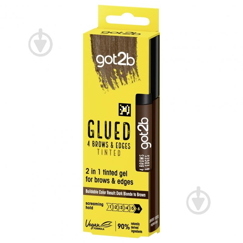 Гель для бровей Schwarzkopf Got2b tinted Glued 16 мл - фото 2