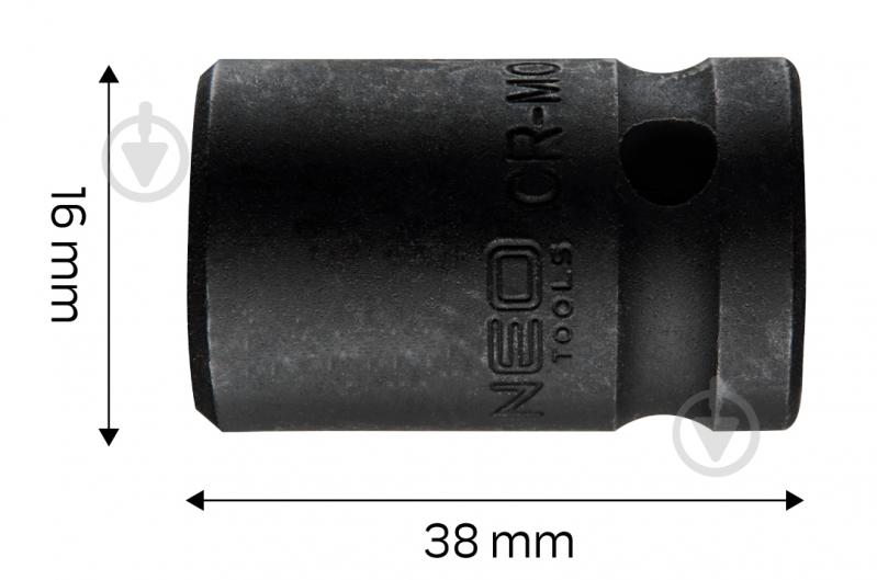 Головка NEO tools 16 x 38 мм 12-216 - фото 2 Головка NEO tools 16 x 38 мм 12-216 - фото 2