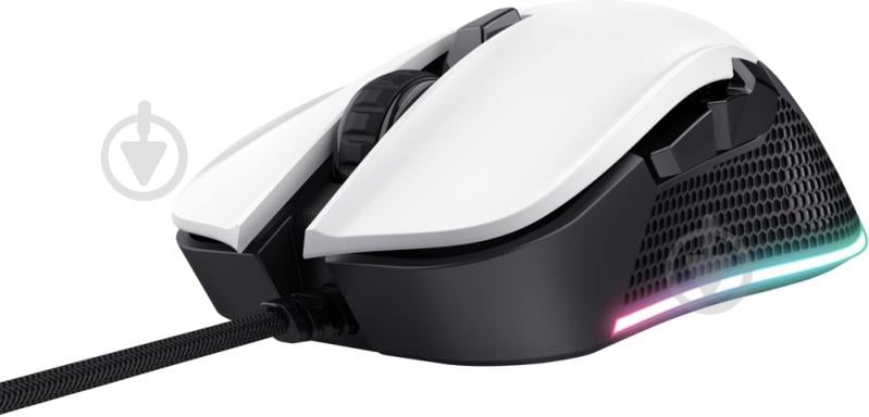 Мышь Trust GXT 922 Ybar Illuminated white (24730_TRUST) - фото 3