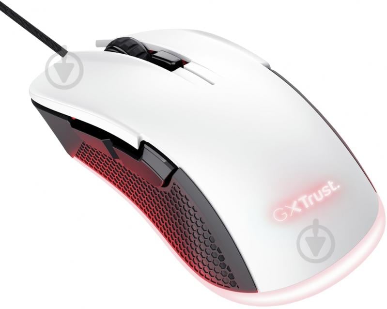 Мышь Trust GXT 922 Ybar Illuminated white (24730_TRUST) - фото 2
