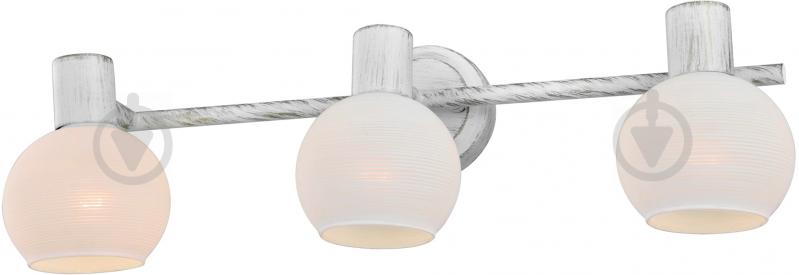 Спот Victoria Lighting 3x40 Вт E14 античний білий Rodos/PL3 - фото 3