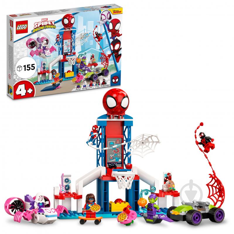 Конструктор LEGO Super Heroes Marvel Вечеринка в штабе Человека-Паука 10784 - фото 7