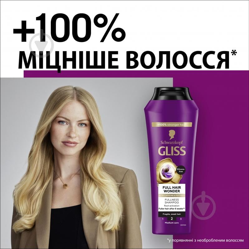 Шампунь GLISS Full Hair Wonder 400 мл - фото 2