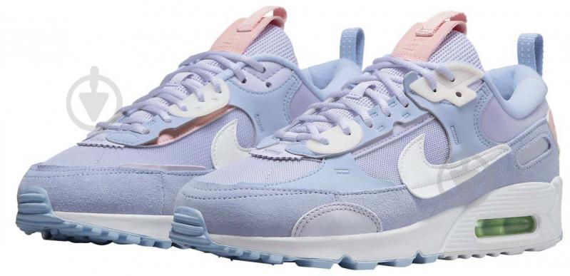 Кросівки жіночі демісезонні Nike WAIR MAX 90 FUTURA FJ2235-500 р.40 блакитні - фото 5