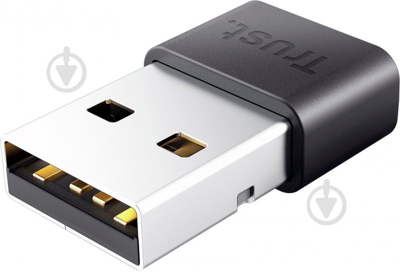 USB-адаптер Trust Myna Bluetooth 5.3 чорний (25329_TRUST) - фото 1 USB-адаптер Trust Myna Bluetooth 5.3 чорний (25329_TRUST) - фото 1