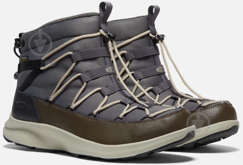 Черевики Keen UNEEK SNK CHUKKA WP 1026595 р.42 сірий - фото 3