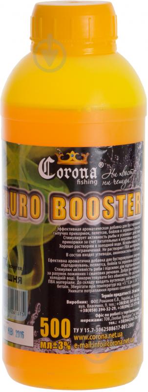 Аттрактант Corona Fishing вишня Fluro Booster 500мл - фото 1