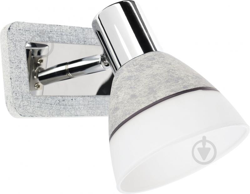 Спот Victoria Lighting 1x40 Вт E14 хром/срібло KEYA/PL1 - фото 1