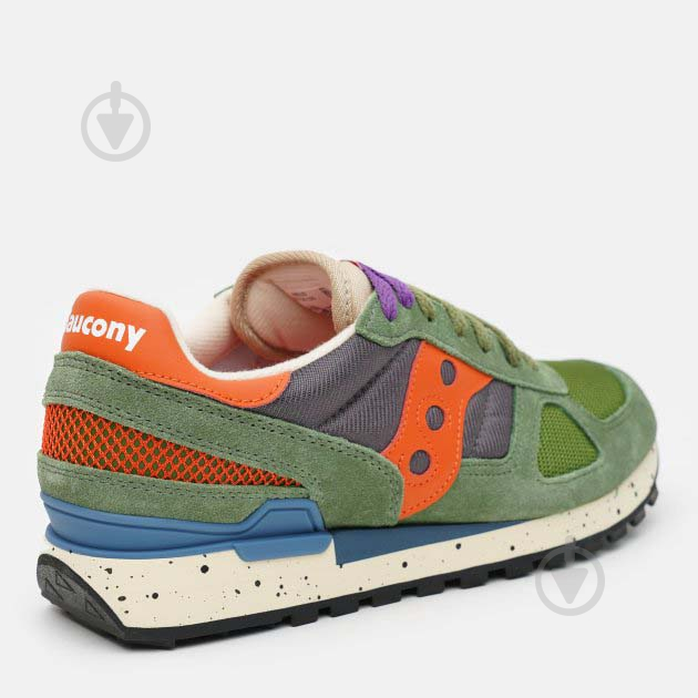 Кроссовки мужские демисезонные Saucony SHADOW ORIGINAL 2108-793s р.45 зеленые с оранжевым - фото 4