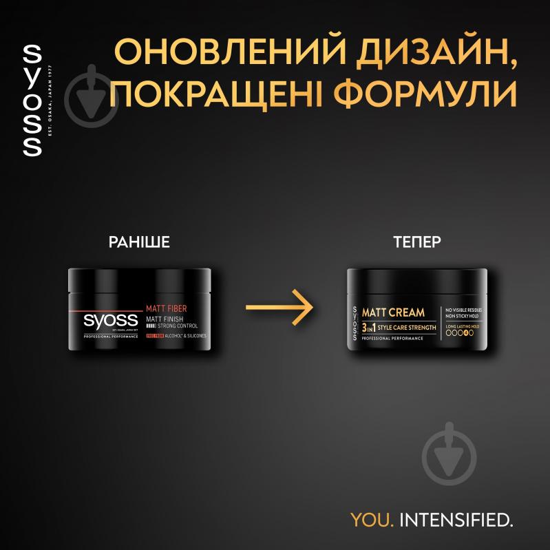 Крем SYOSS Matt Fiber 100 мл - фото 3 Крем SYOSS Matt Fiber 100 мл - фото 3