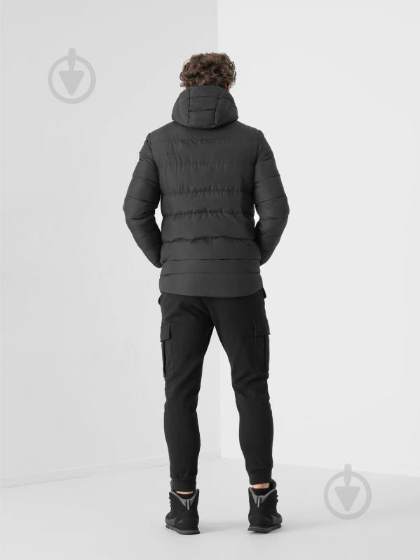 Пуховик мужской зимний 4F D4Z21-KUMP305-21S р.L черный - фото 4 Пуховик мужской зимний 4F D4Z21-KUMP305-21S р.L черный - фото 4