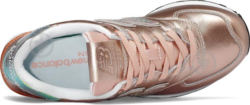 Кроссовки женские зимние New Balance WL574NRG р.39 желтые - фото 3