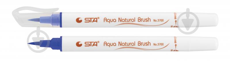 Маркер акварельный STA кисточка AQUA NATURAL BRUSH STA3700-86 ультрамарин - фото 1