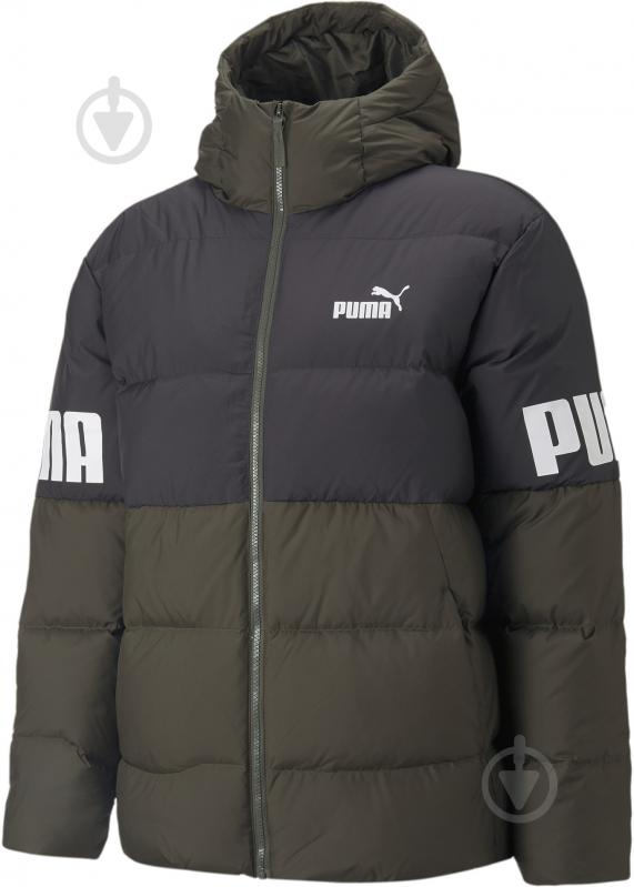 Пуховик Puma POWER HOODED DOWN PUFFER 84933570 р.XL хакі - фото 1 Пуховик Puma POWER HOODED DOWN PUFFER 84933570 р.XL хакі - фото 1