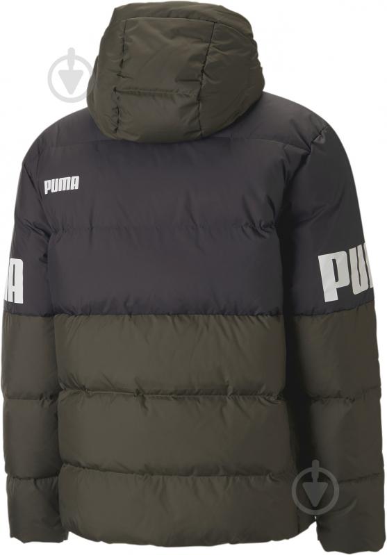 Пуховик Puma POWER HOODED DOWN PUFFER 84933570 р.XL хакі - фото 2 Пуховик Puma POWER HOODED DOWN PUFFER 84933570 р.XL хакі - фото 2
