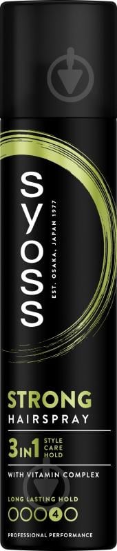 Лак для волос SYOSS Strong 4 300 мл - фото 1