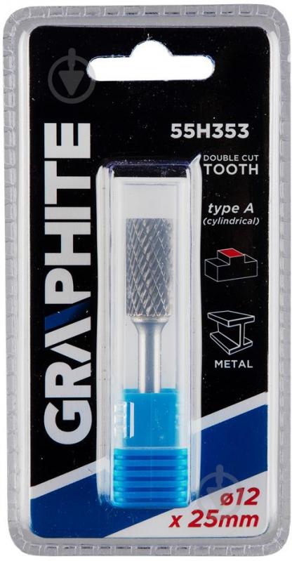 Фреза цилиндрическая GRAPHITE 55H353 - фото 3 Фреза цилиндрическая GRAPHITE 55H353 - фото 3