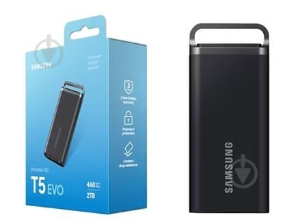 SSD-накопичувач Samsung T5EVO Shield 2000GB USB Type-C (MU-PH2T0S/EU) - фото 3 SSD-накопичувач Samsung T5EVO Shield 2000GB USB Type-C (MU-PH2T0S/EU) - фото 3