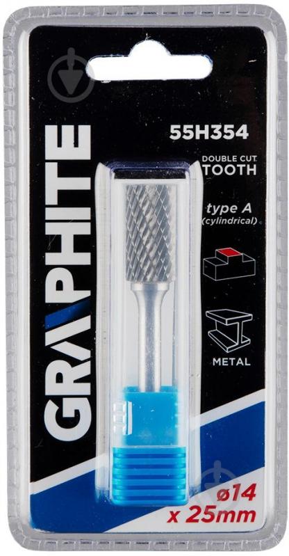 Фреза цилиндрическая GRAPHITE 55H354 - фото 3