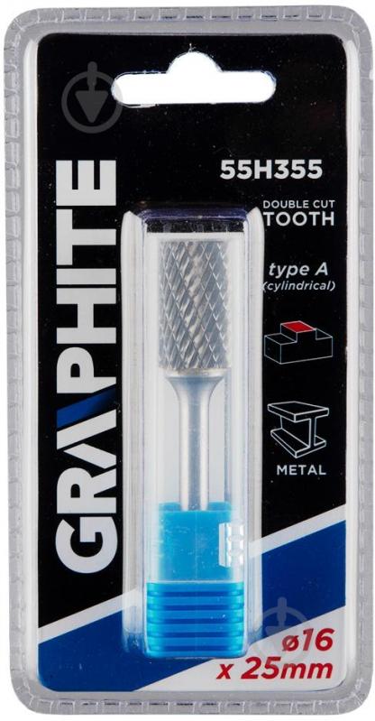 Фреза цилиндрическая GRAPHITE 55H355 - фото 3 Фреза цилиндрическая GRAPHITE 55H355 - фото 3