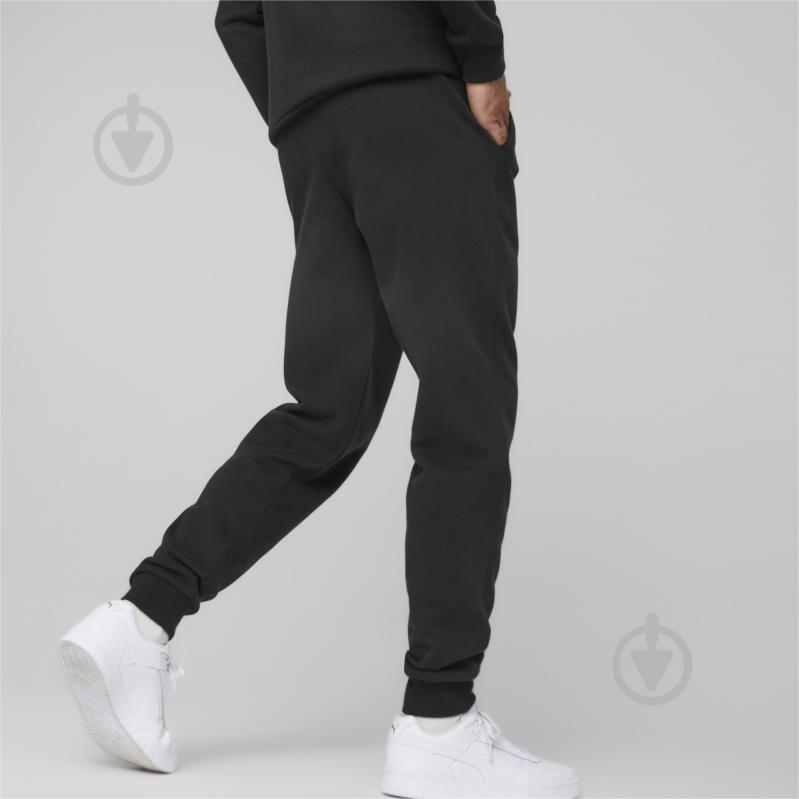 Брюки Puma ESS ELEVATED SWEATPANTS FL CL 84988901 р. M черный - фото 4