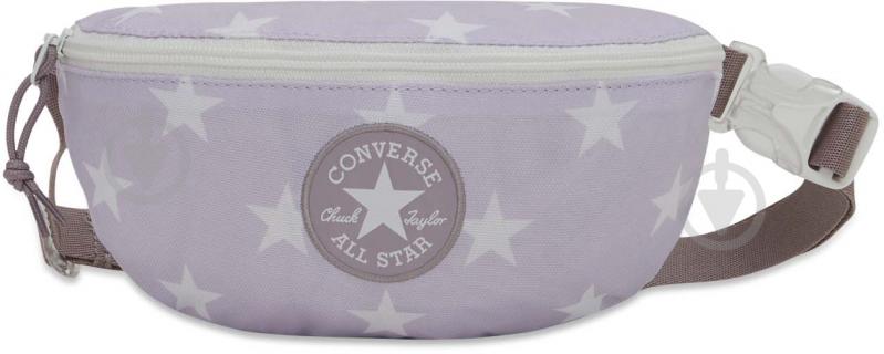 Сумка поясна Converse Sling Pack Print 10022528-533 фіолетовий - фото 1