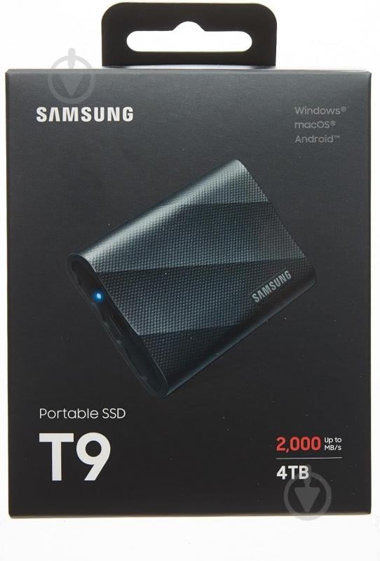 SSD-накопичувач Samsung T9 Shield 4000GB USB Type-C 3D NAND (MU-PG4T0B/EU) - фото 5 SSD-накопичувач Samsung T9 Shield 4000GB USB Type-C 3D NAND (MU-PG4T0B/EU) - фото 5