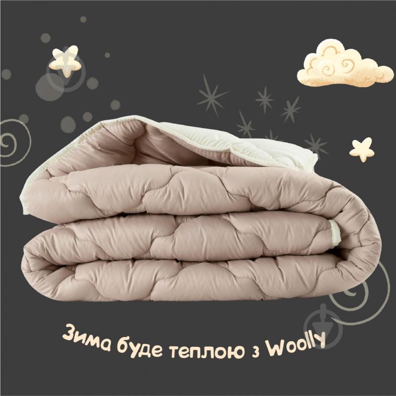 Одеяло Woolly 200x220 см IDEIA молочный - фото 3