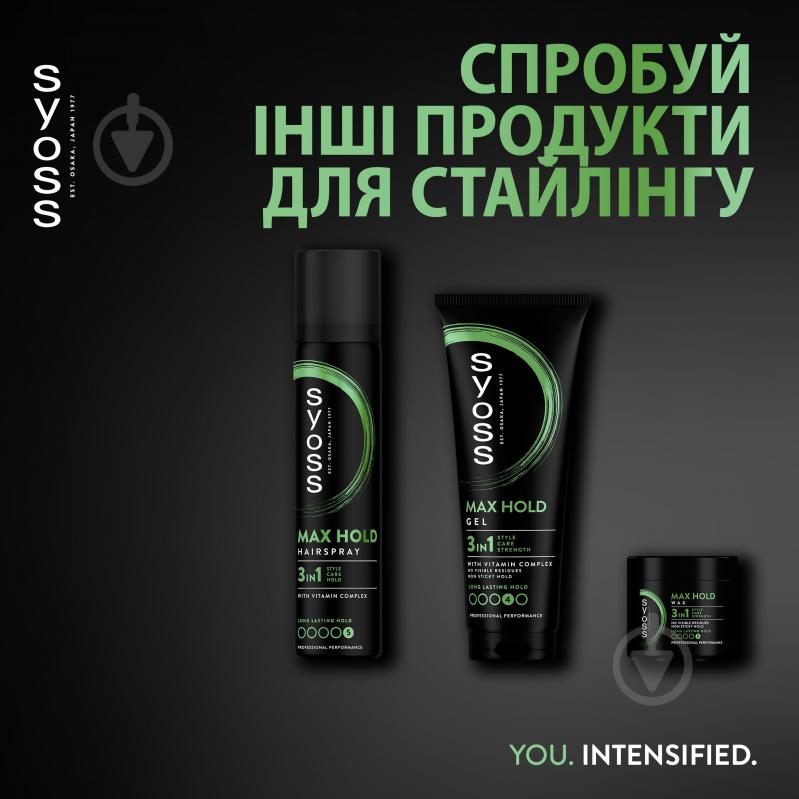 Лак для волос SYOSS Max Hold 5 Max Hold 300 мл - фото 7