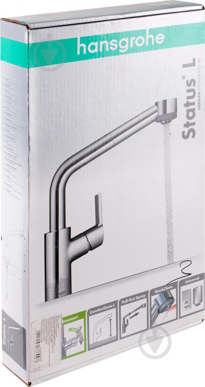 Смеситель для кухни Hansgrohe Status L 32861000 - фото 5 Смеситель для кухни Hansgrohe Status L 32861000 - фото 5