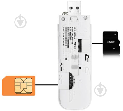 Мобильный 3G / 4G Wi-Fi-роутер ZTE MF79U - фото 4