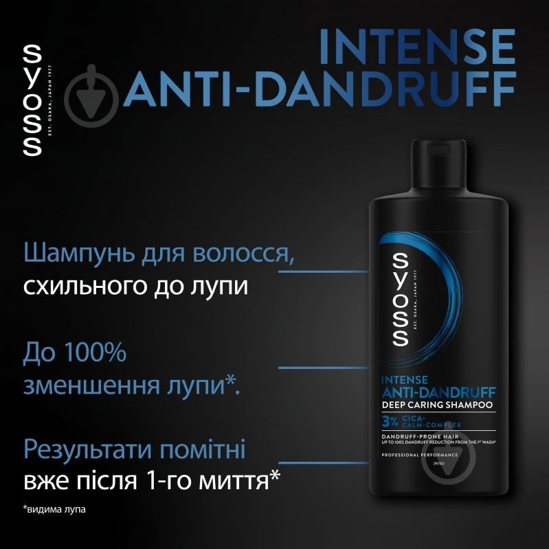 Шампунь SYOSS Anti-Dandruff Control НОВИНКА! 750 мл - фото 2