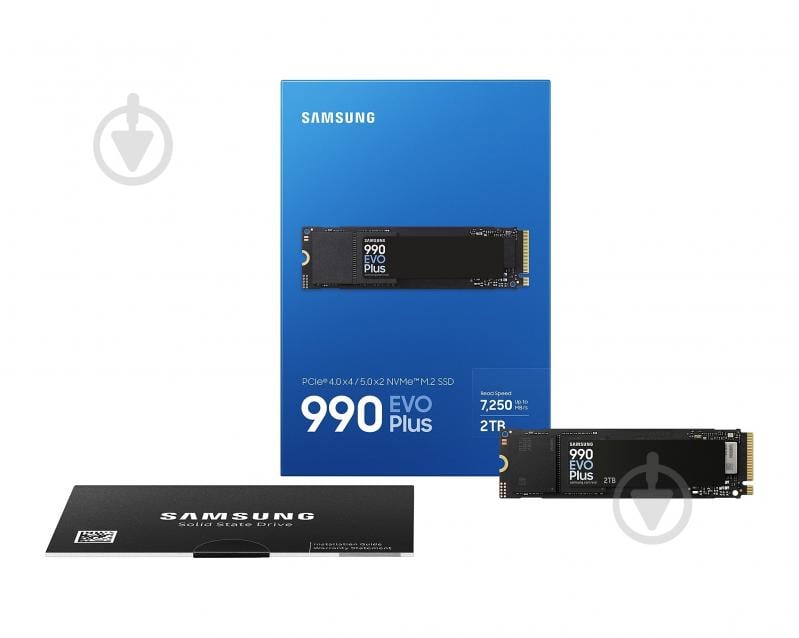 SSD-накопитель Samsung 990EVO PLUS 2000GB M.2 PCI Express 4.0 x4 3D NAND (MZ-V9S2T0BW) - фото 8