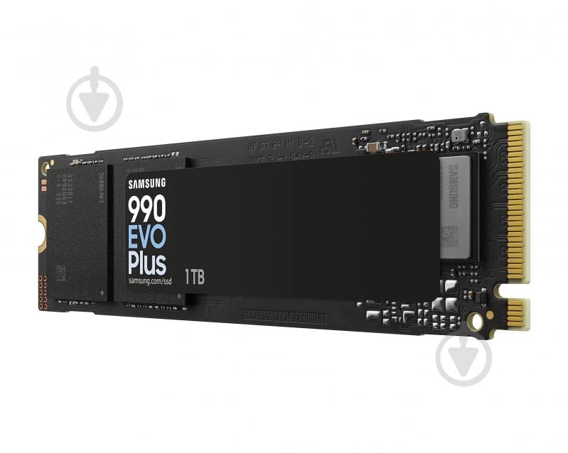 SSD-накопичувач Samsung 990EVO PLUS 1000GB M.2 PCI Express 4.0 x4 3D NAND (MZ-V9S1T0BW) - фото 2