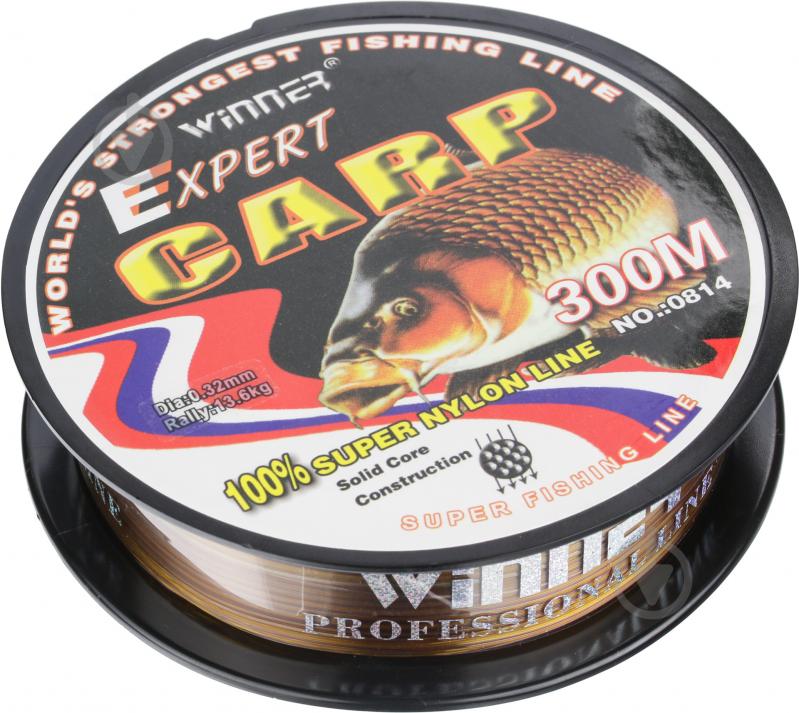 Леска  Winner Expert Carp 300м 0.32мм 13.6кг НС0002688 - фото 2