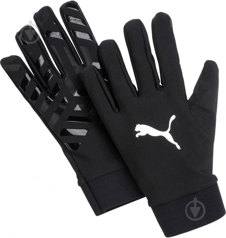 Рукавички Puma FIELD PLAYER GLOVE 4114601 р.7 чорний - фото 1