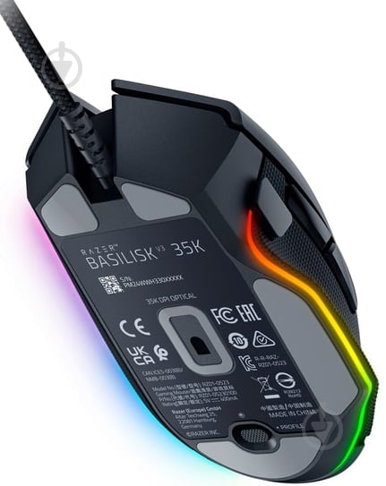 Мышь Razer Basilisk V3 35K black (RZ01-05230100-R3M1) - фото 5 Мышь Razer Basilisk V3 35K black (RZ01-05230100-R3M1) - фото 5