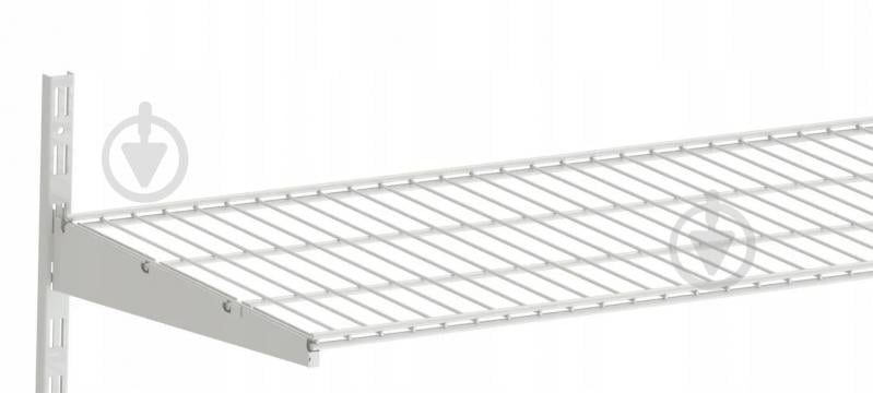 Полка для гардеробной системы Kolchuga 600x406 мм белый - фото 3