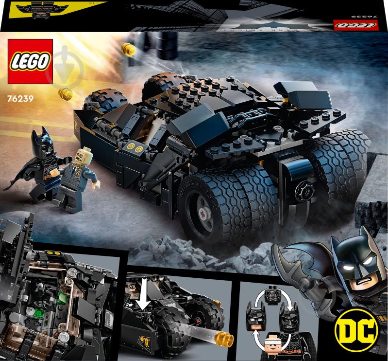 Конструктор LEGO Super Heroes DC Batman™ Бетмобіль «Тумблер»: бій з Опудалом 76239 - фото 9